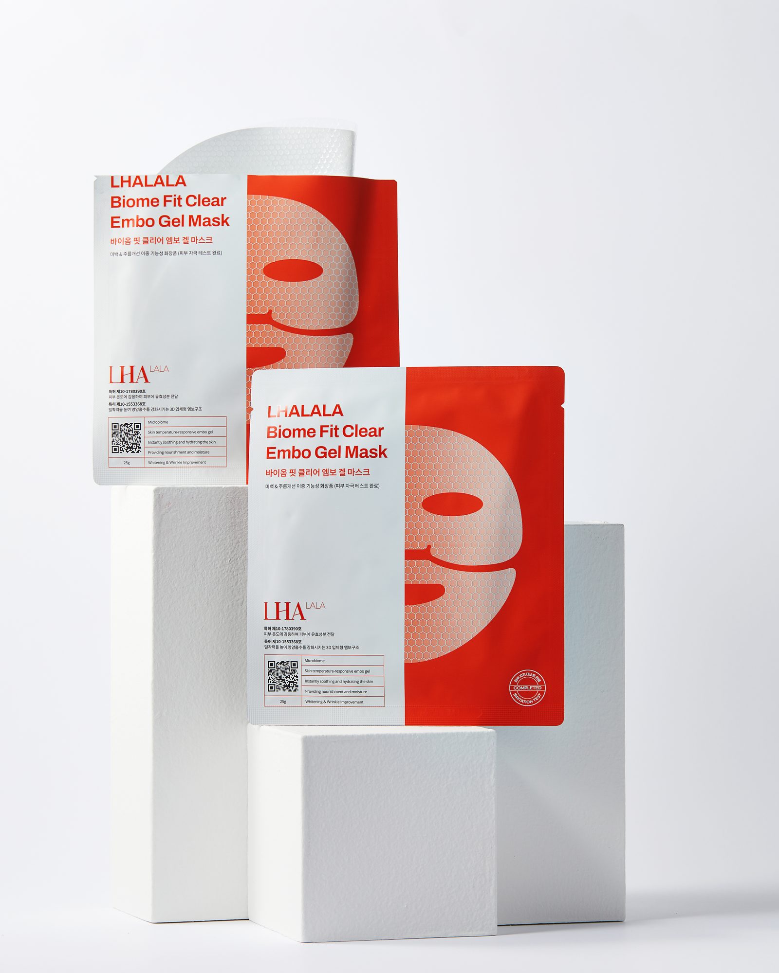 LHALALA Biome Fit Clear Embo Gel Mask