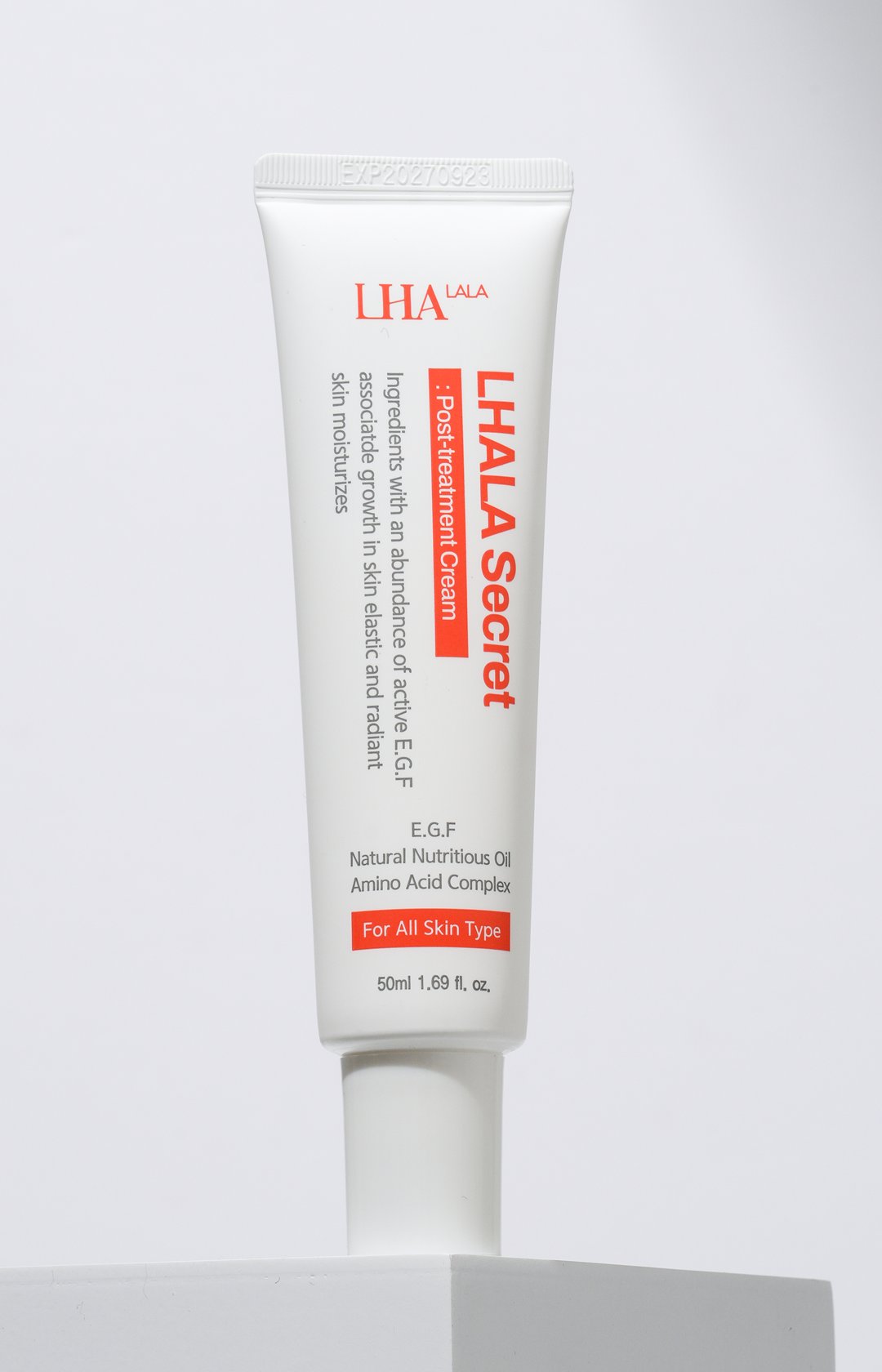 LHALA Secret Post-treatment Creamの商品全体